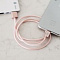 Зарядный кабель CORD Lightning USB Cable (Nelon+Aluminum), 1,0 m
